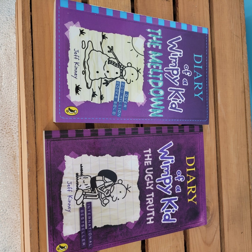 Jeff Kinney Diary of a Wimpy Kid Book Set Mixed Lot 14 Comic Fiction paperback - Picture 4 of 7